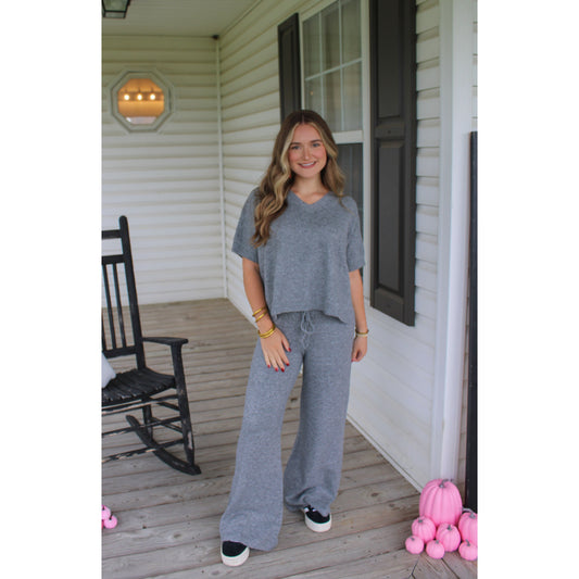 Faith Lounge Set, Heather Grey