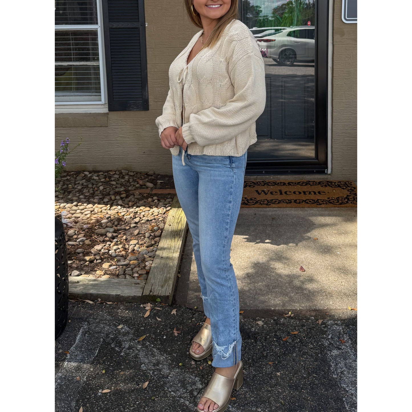 Liz Sweater, Cream