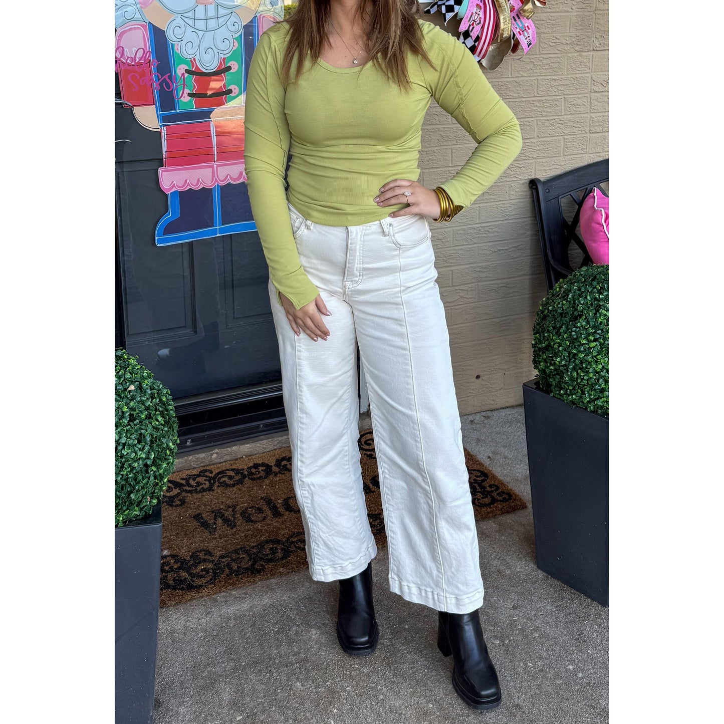 Liz Top, Matcha Green