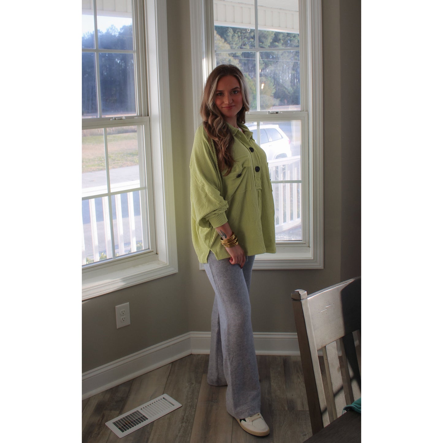 Lana Cozy Sweatpants, Heather Gray