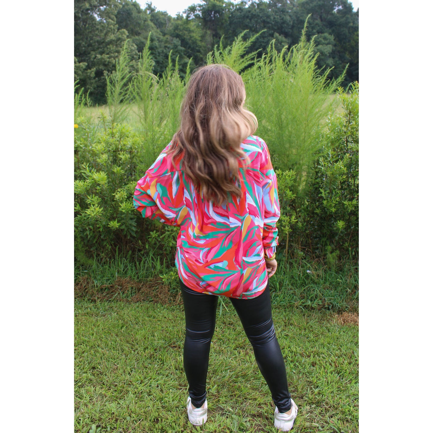 Stevie Pattern Blouse, Multi-Color