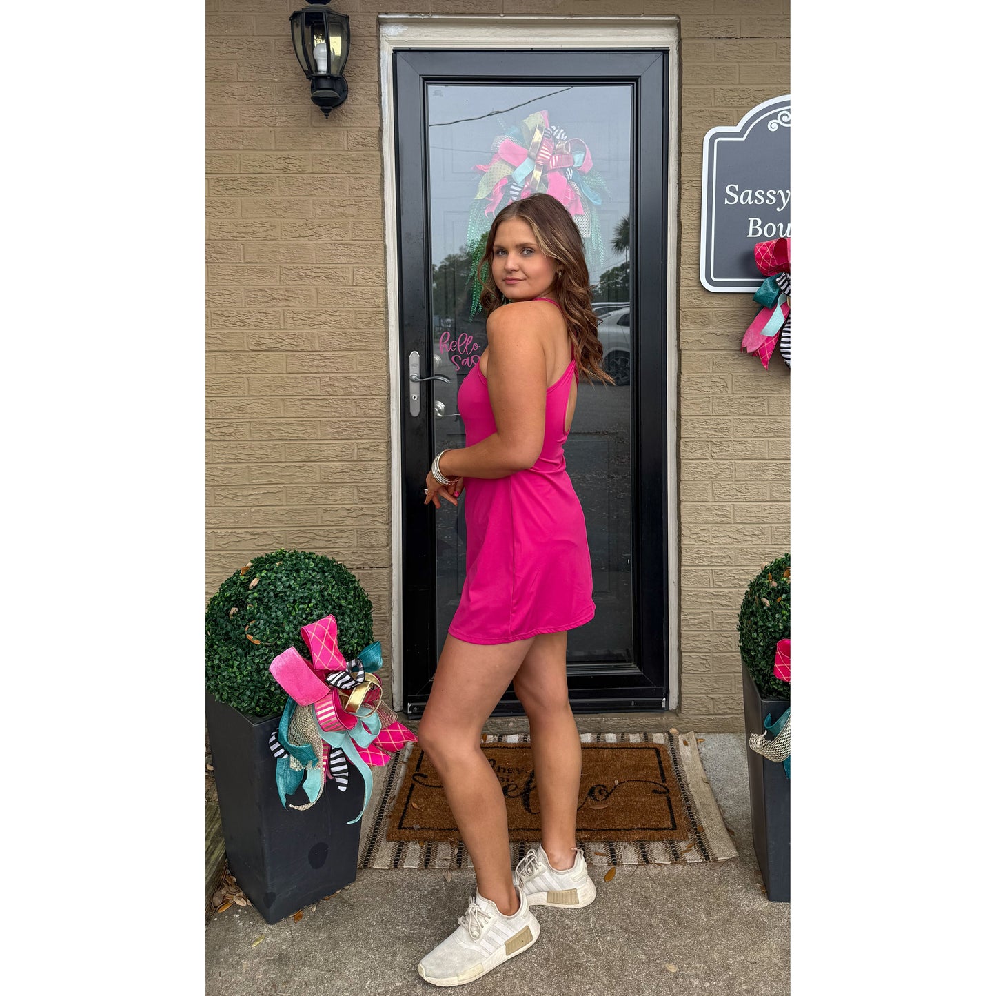 Oakley Athleisure Dress, Plum Pink