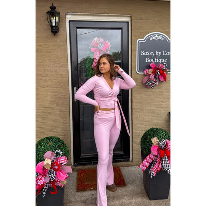 Cameron Detail Set, Baby Pink