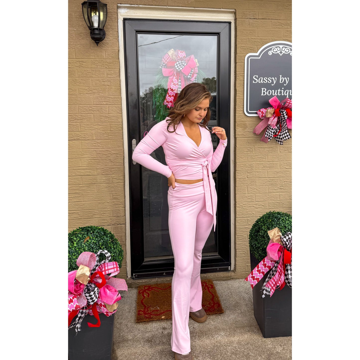 Cameron Detail Set, Baby Pink