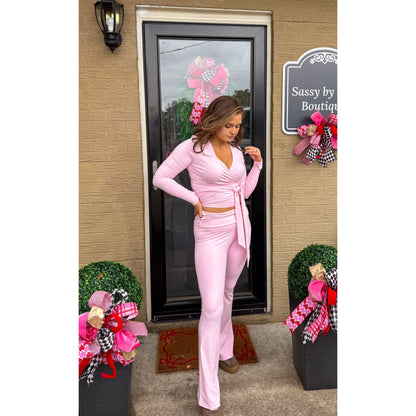 Cameron Detail Set, Baby Pink