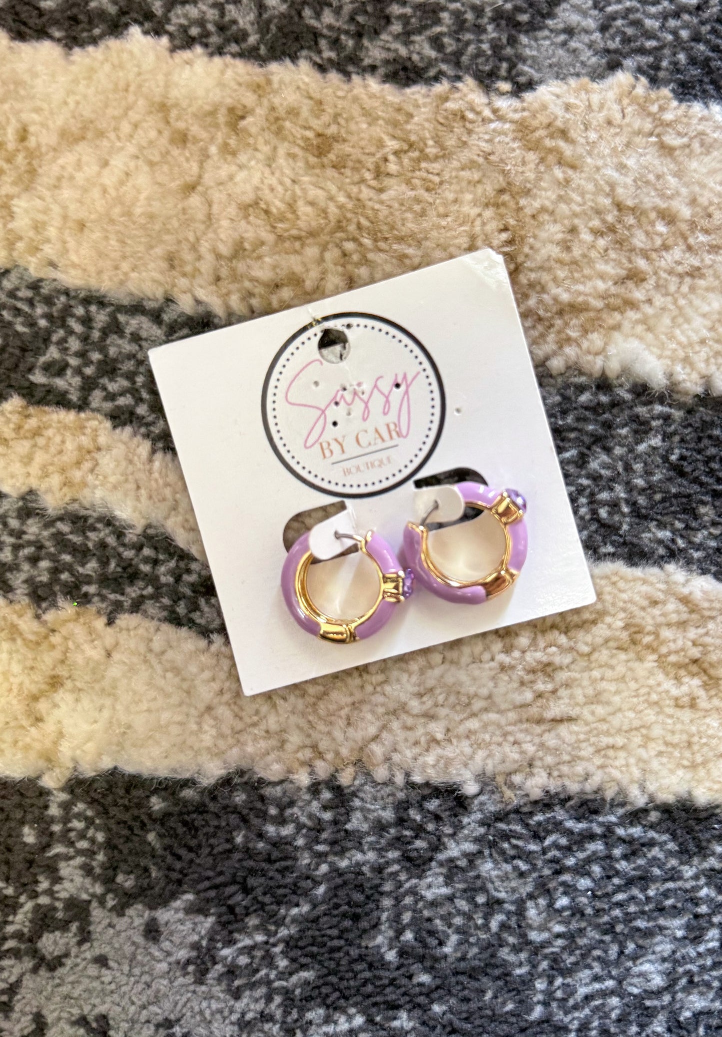 Purple Hoops