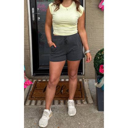 Butter Yellow Detail Top