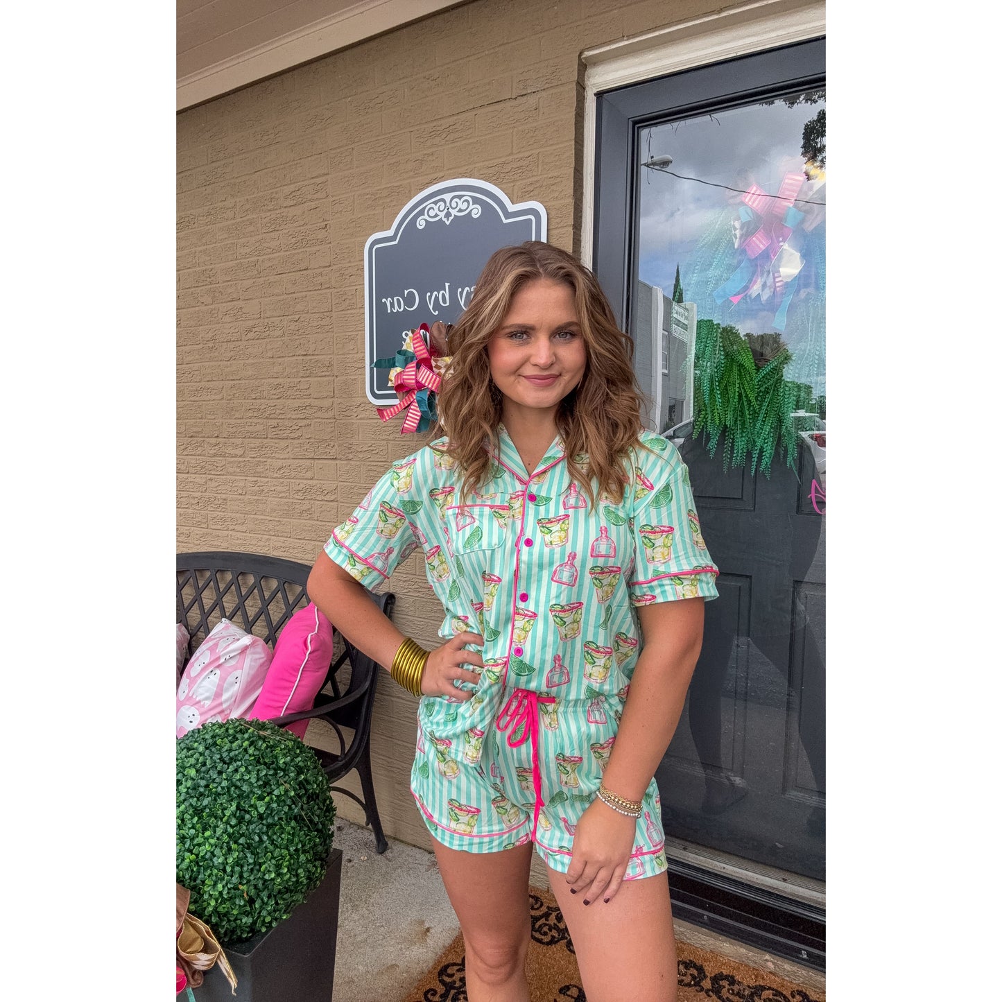 Spicy Marg - Short Pajama Set