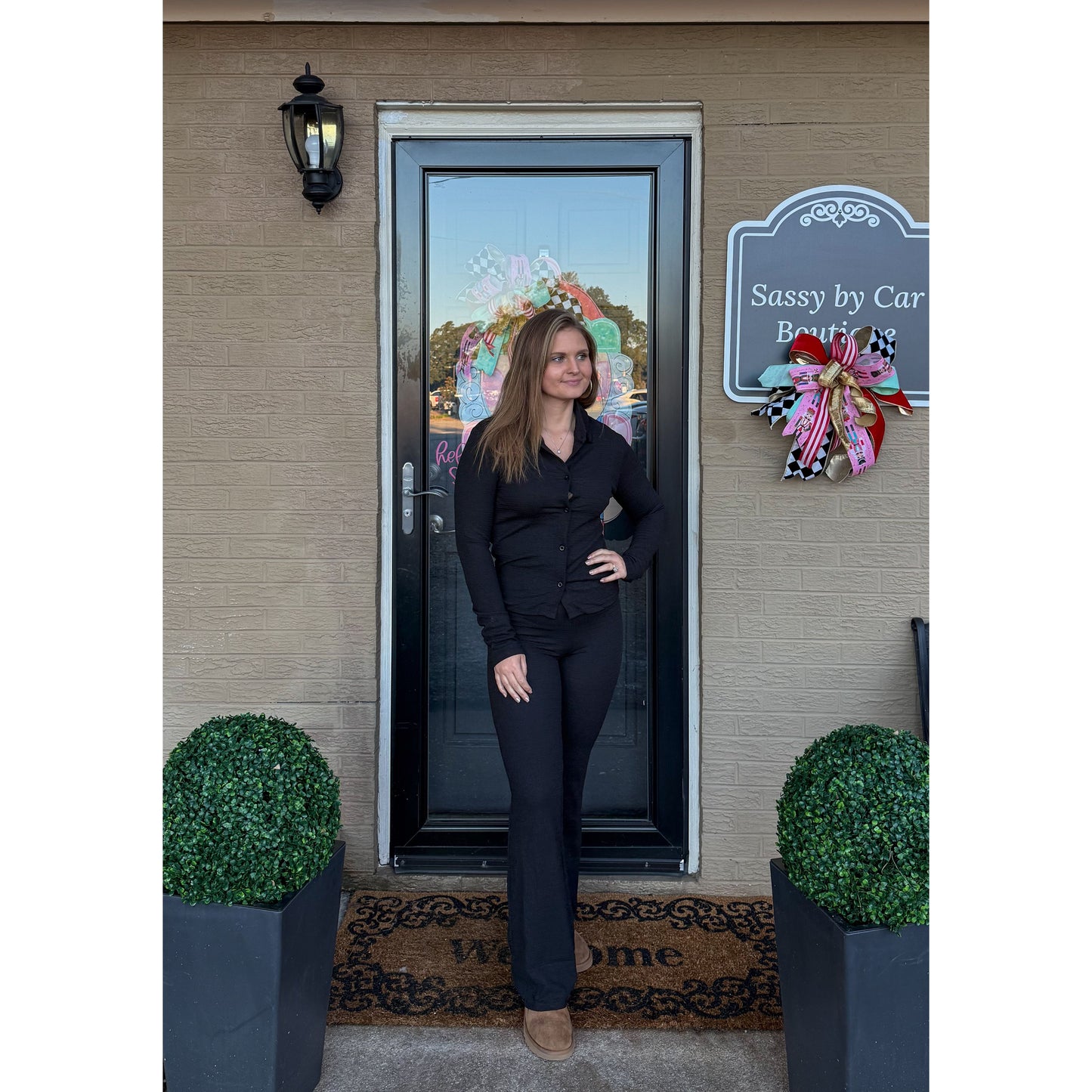 Shiloh Lounge Set, Black