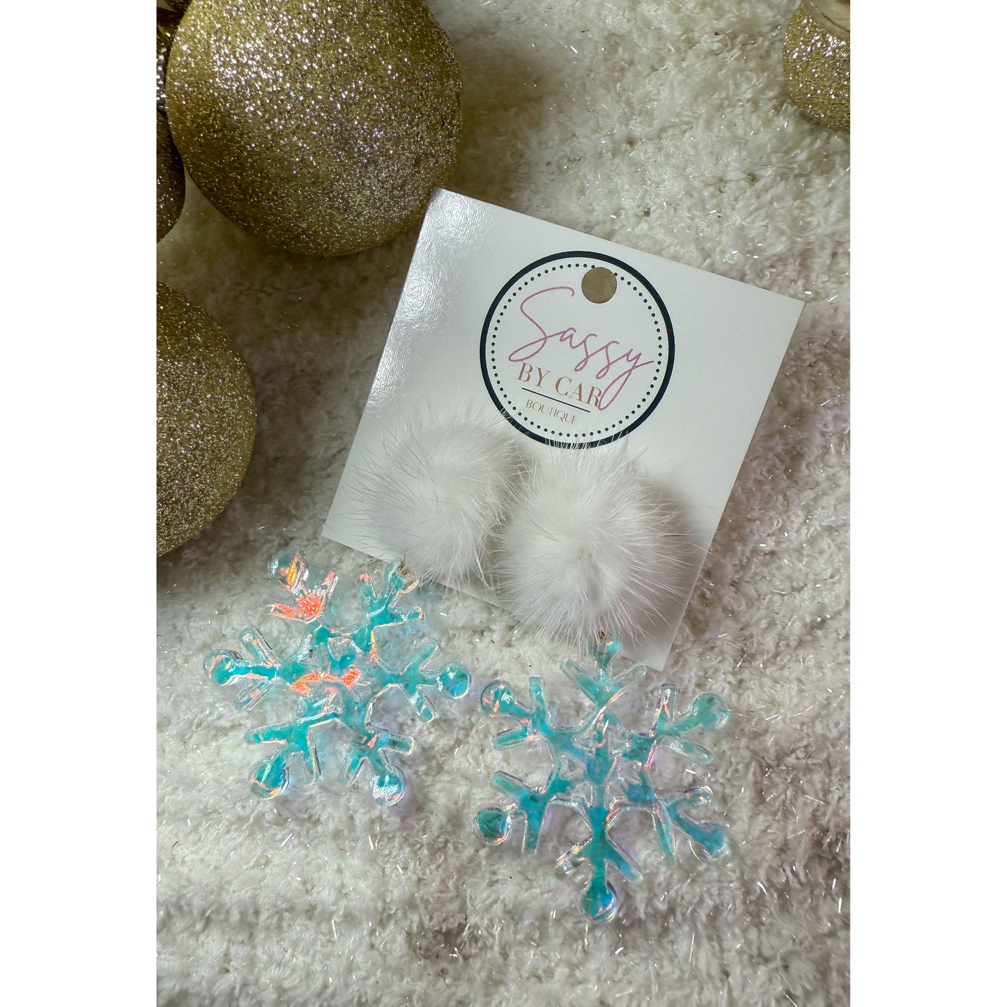 Snowflake Earrings