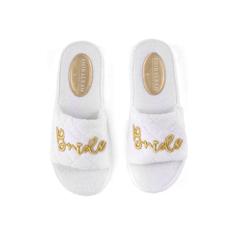 BRIDE Pool Slides, White
