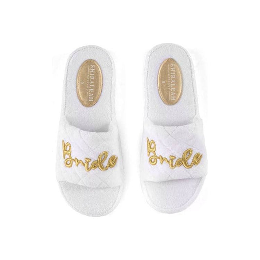 BRIDE Pool Slides, White