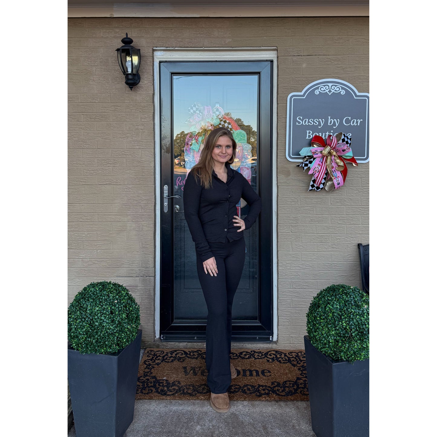 Shiloh Lounge Set, Black