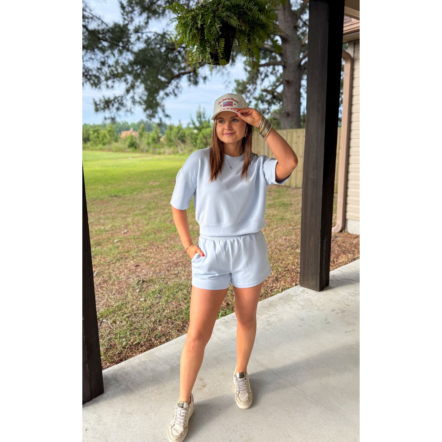 Baby Blue Lounge Set