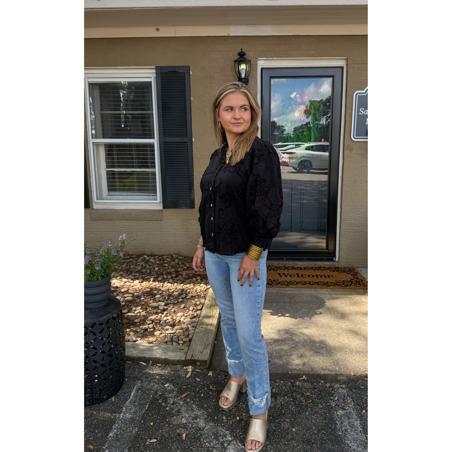 Sydney Blouse, Black