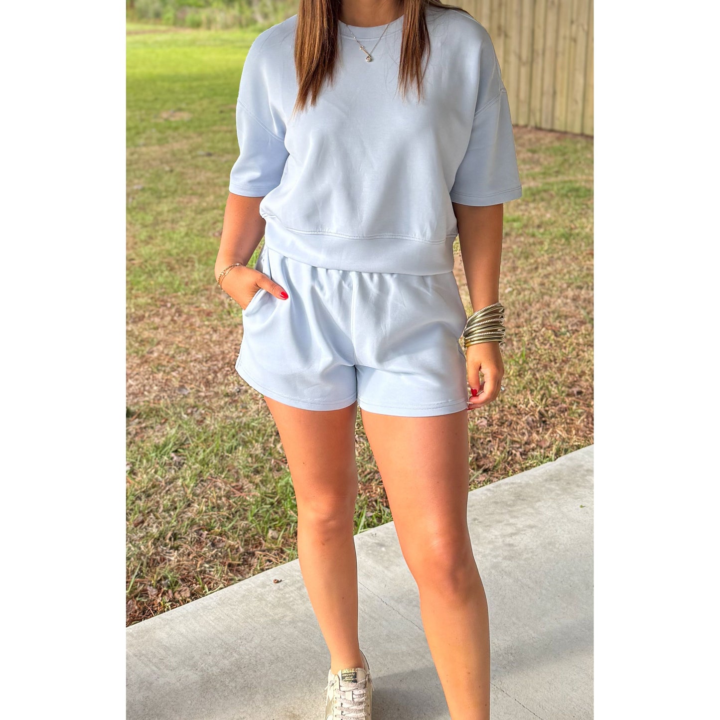 Baby Blue Lounge Set