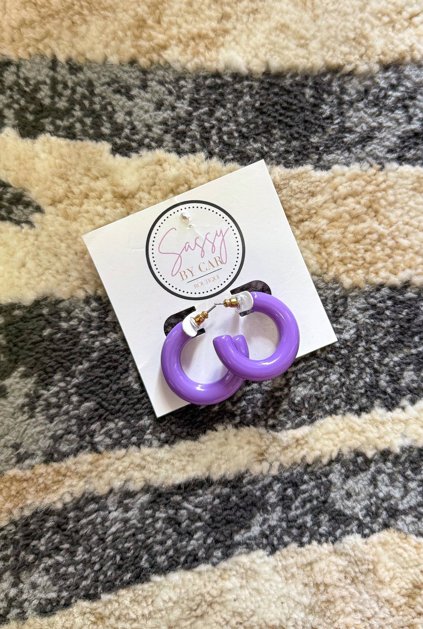 Purple Hoops