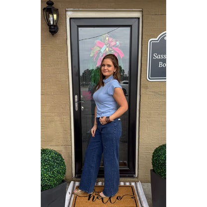 Reese Top, Periwinkle