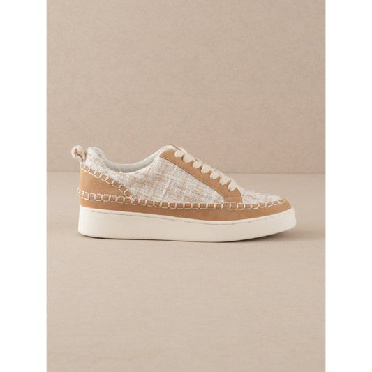 Janie Camel Low Tops