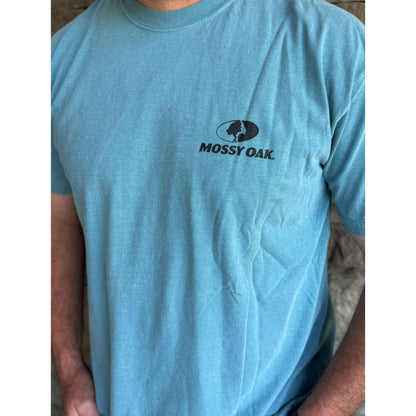 Mens Ol' Timer T-Shirt, Slate Blue