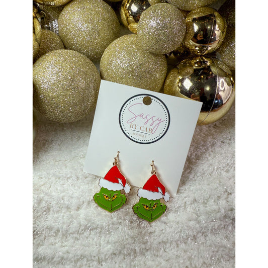 Grinch Earrings
