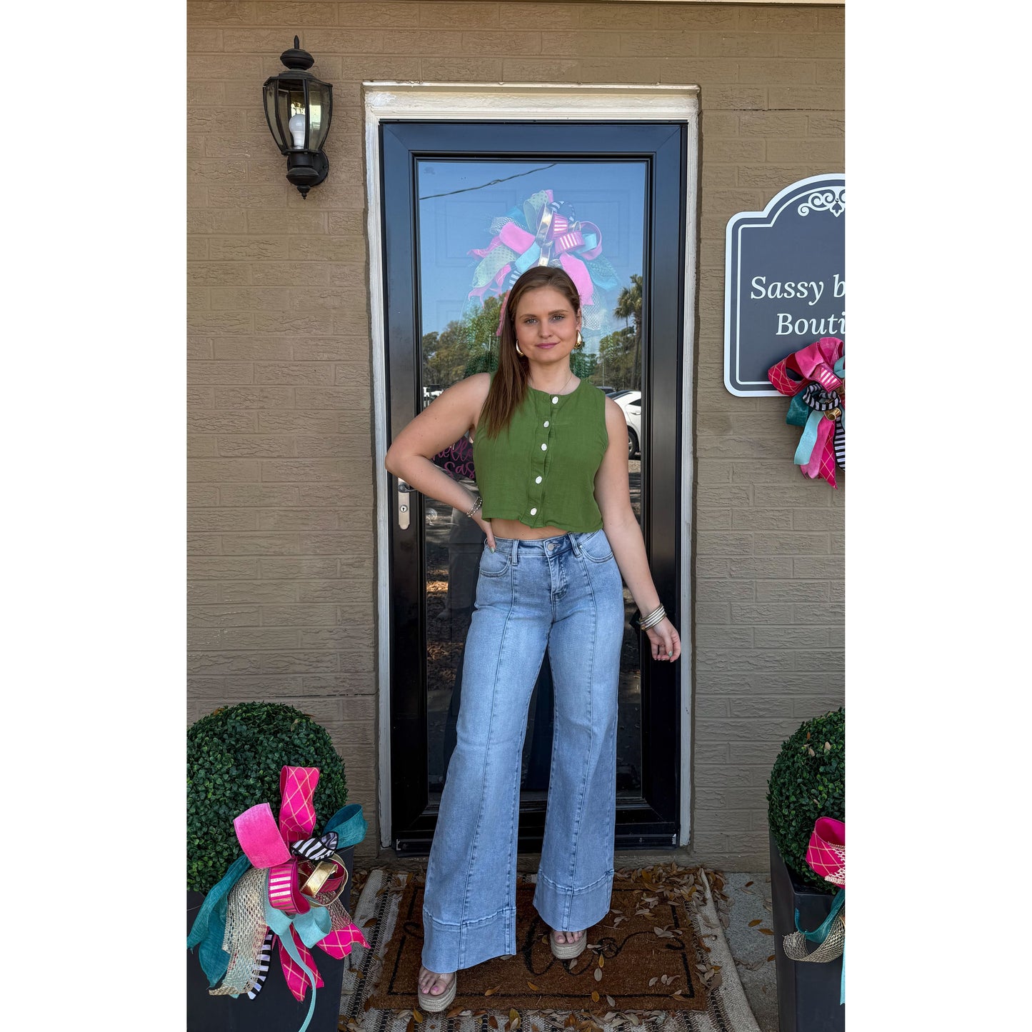 Annie Mid Rise TC Jeans, Light Wash