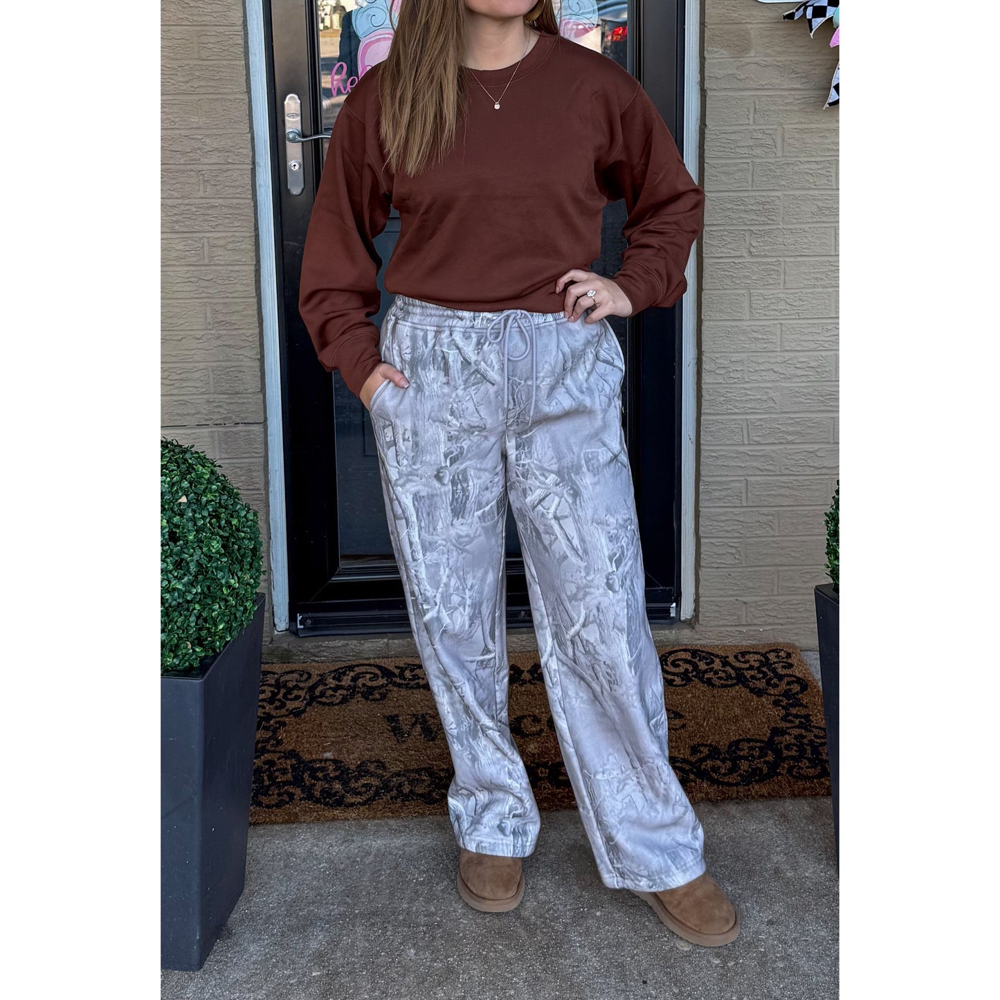 Chocolate Brown Pullover