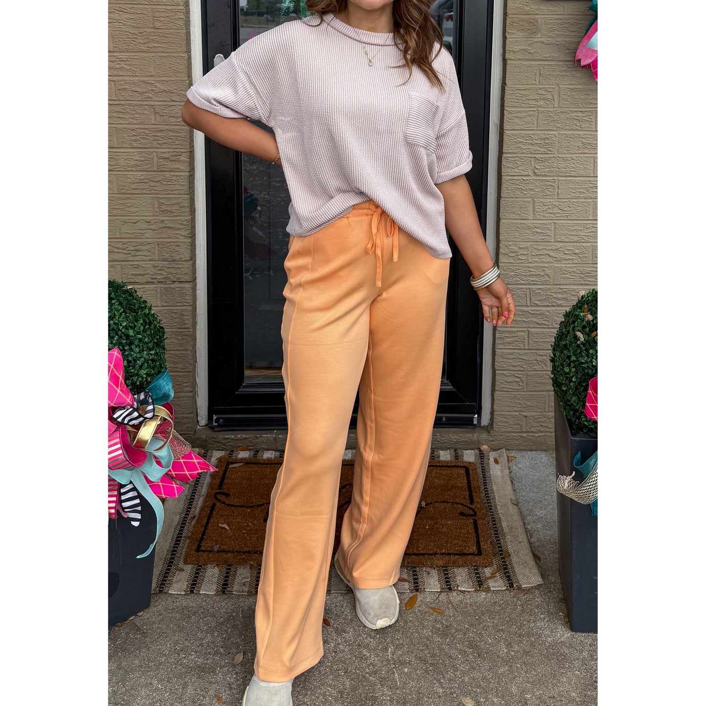 Eden Lounge Top, Sand Beige