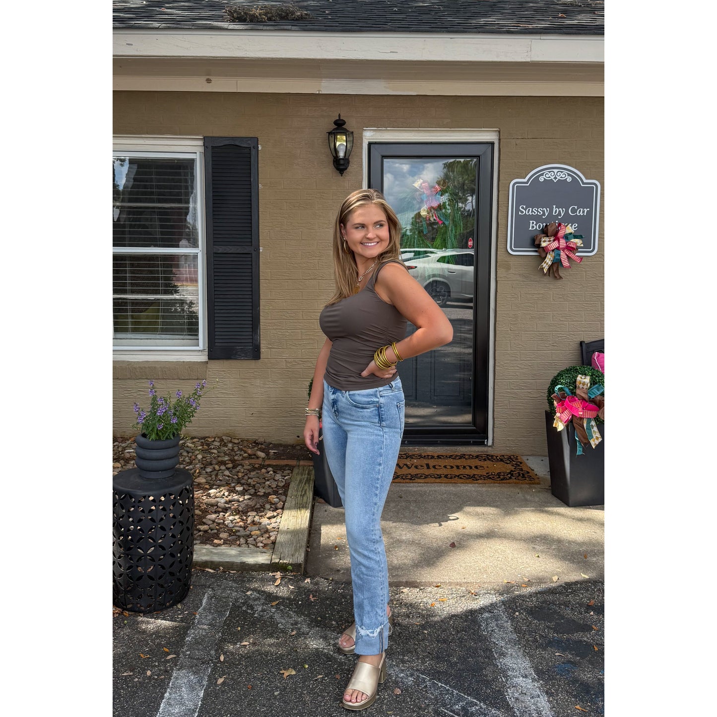 Coco Square Neck Top