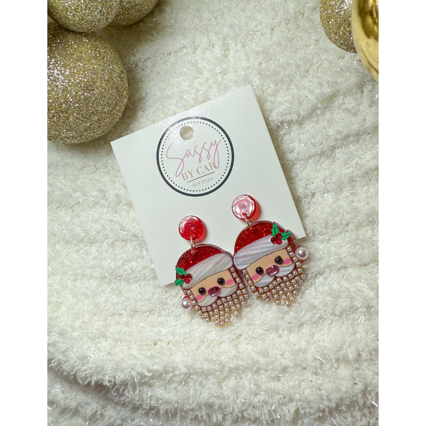 Santa Detail Earrings
