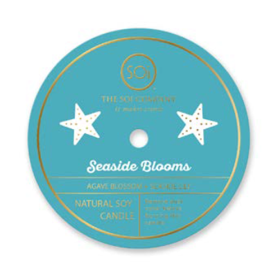 Seaside Blooms (Starfish) Icon 12oz Candle