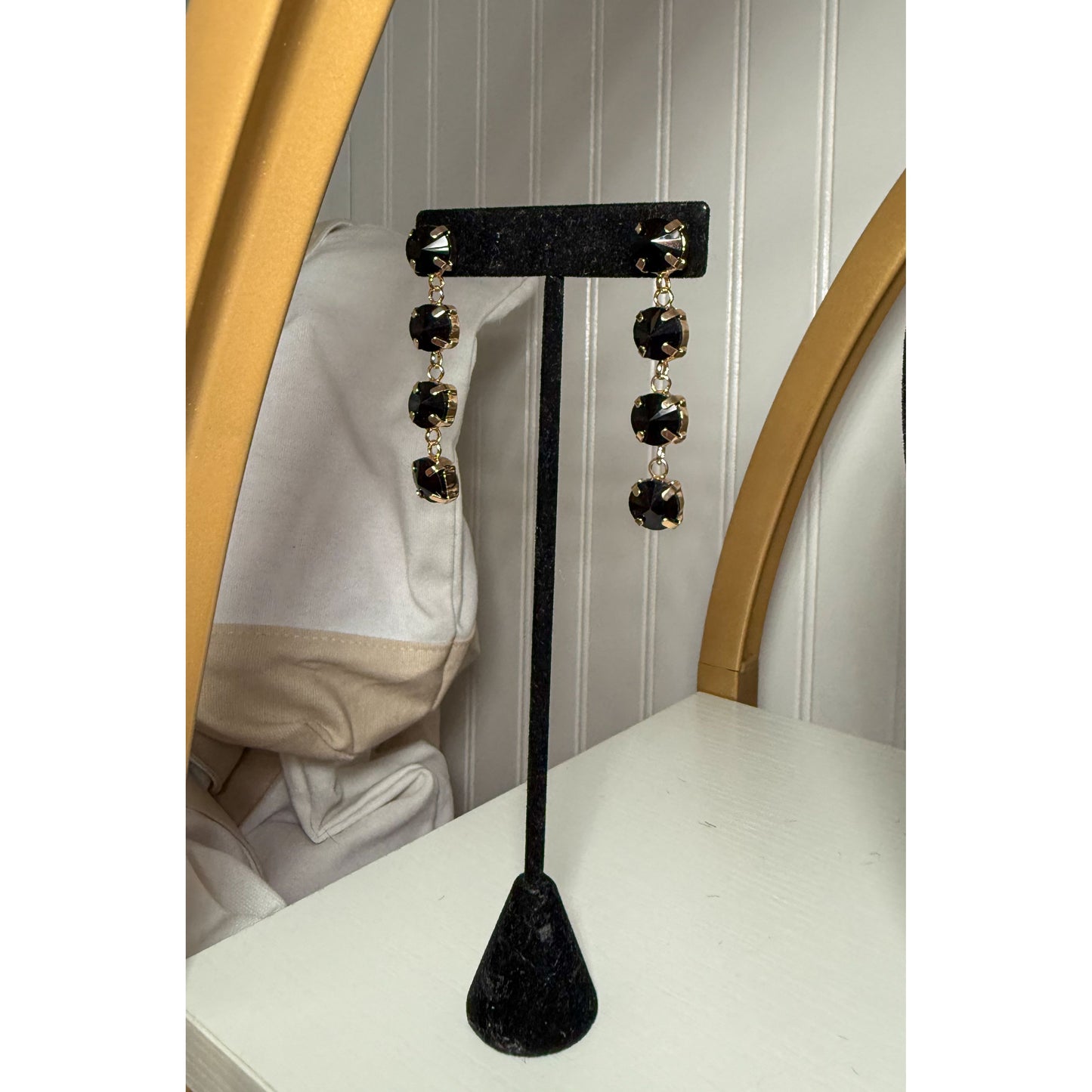 Black Jewel Earrings