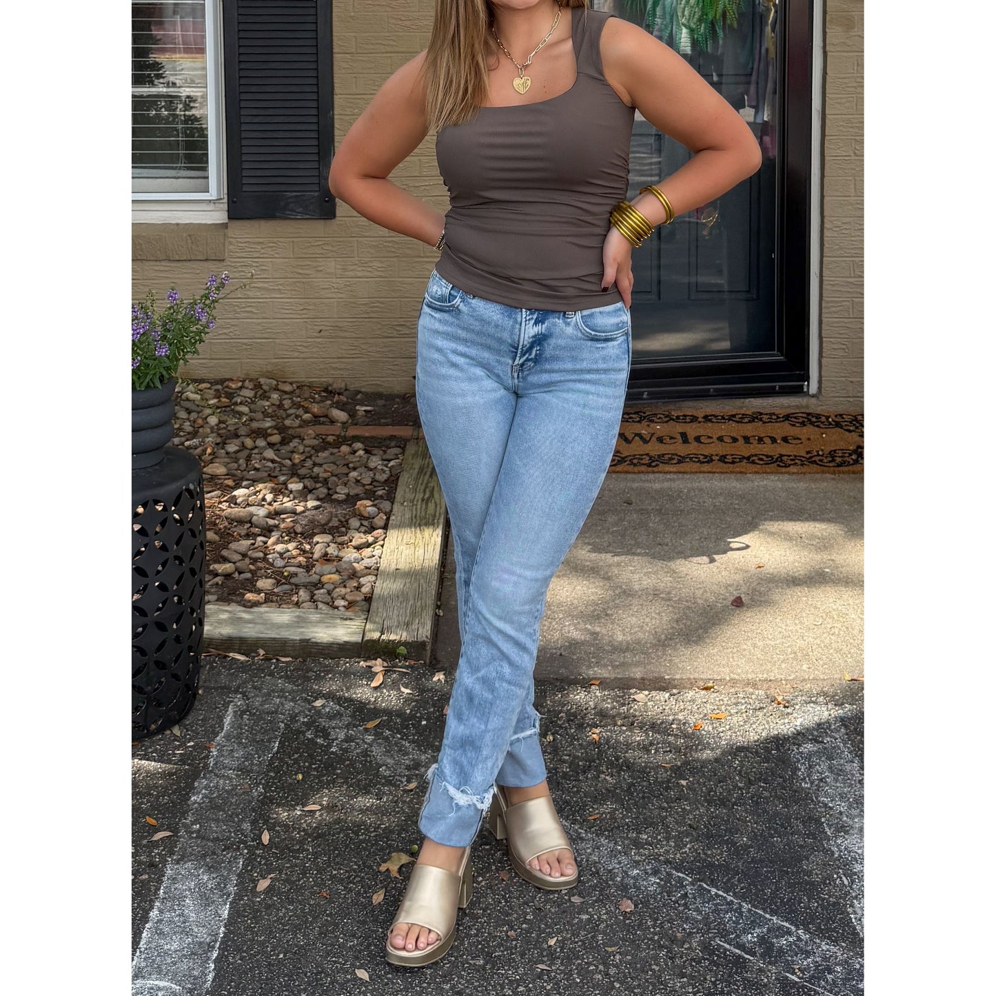 Coco Square Neck Top
