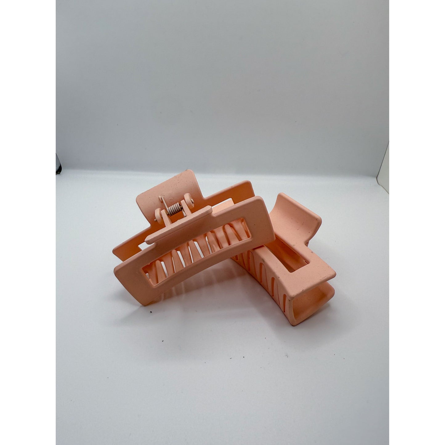 Peach Claw Clip