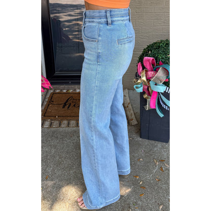 TC Wide Flare Jeans