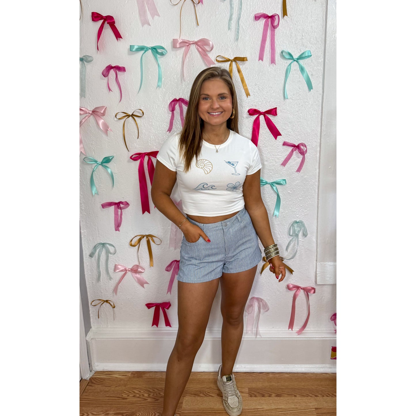 Summer Graphic Baby Tee