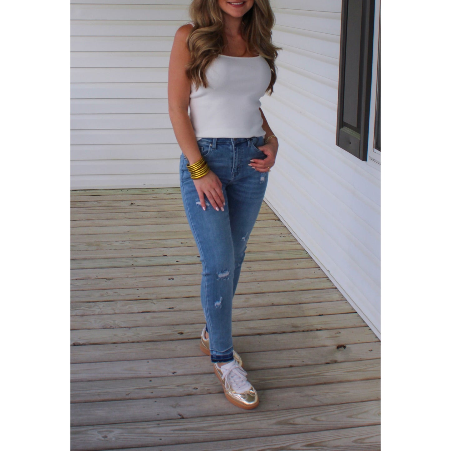 Blair Skinny Jeans, Light Wash