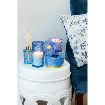 Santorini Breeze Shimmer 9oz Box Candle