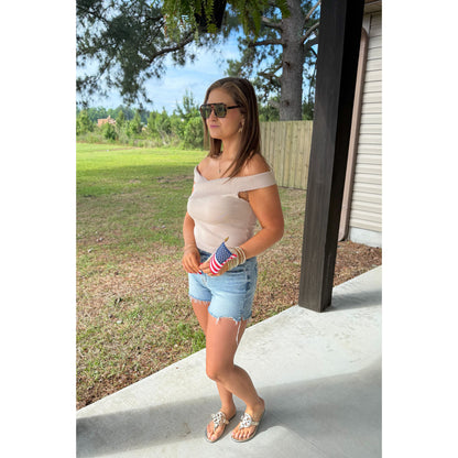 OTS Knit Top, Taupe