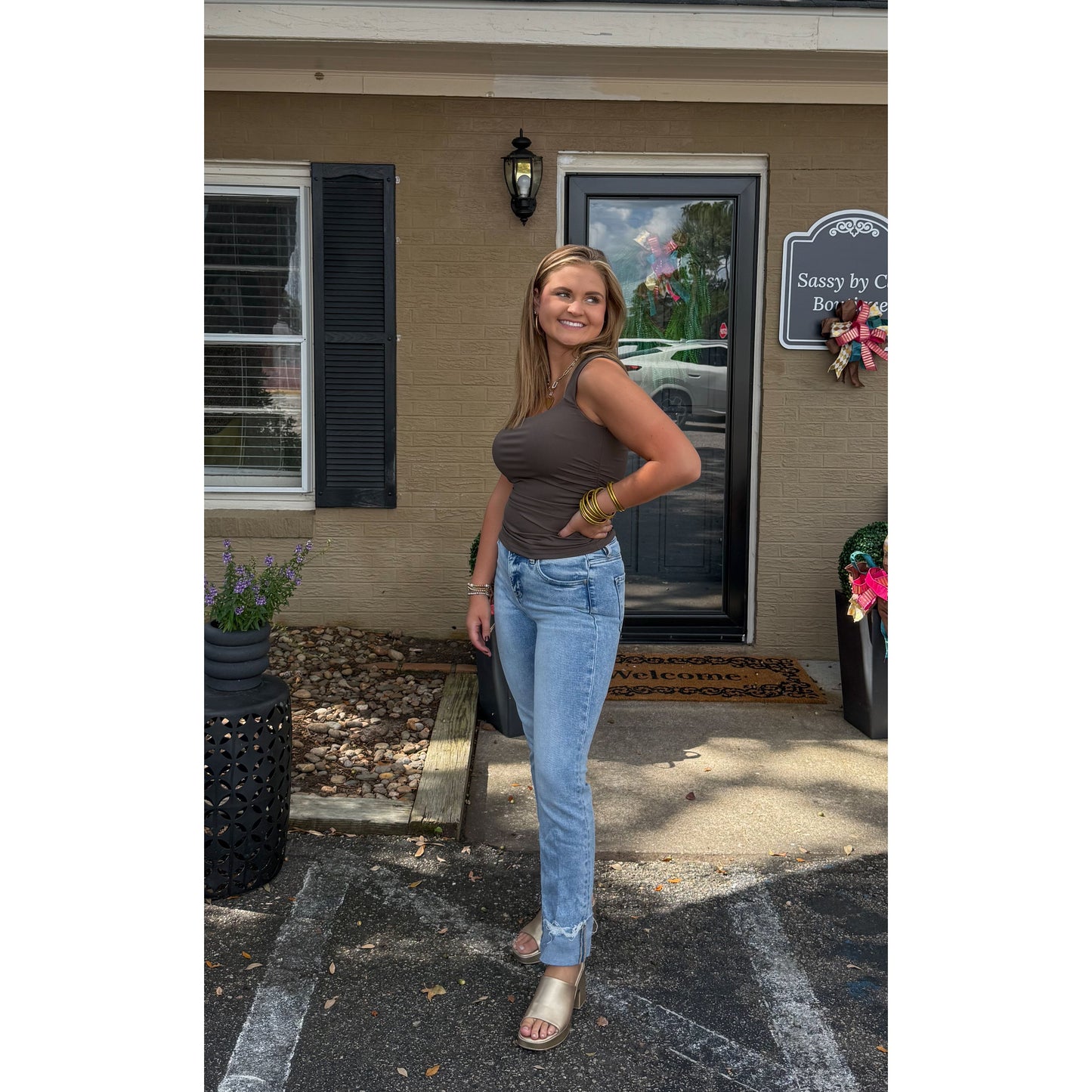 Coco Square Neck Top
