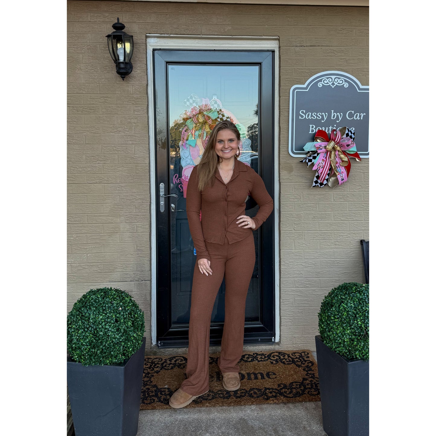 Shiloh Lounge Set, Brown