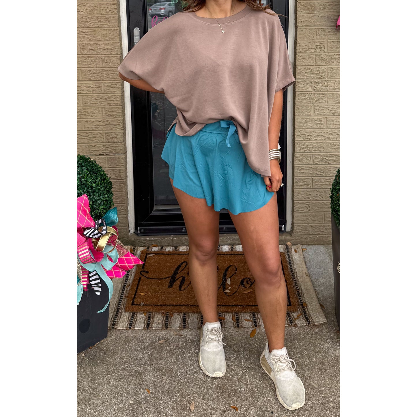 Lou Oversized Top, Mocha