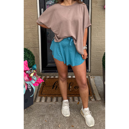 Lou Oversized Top, Mocha