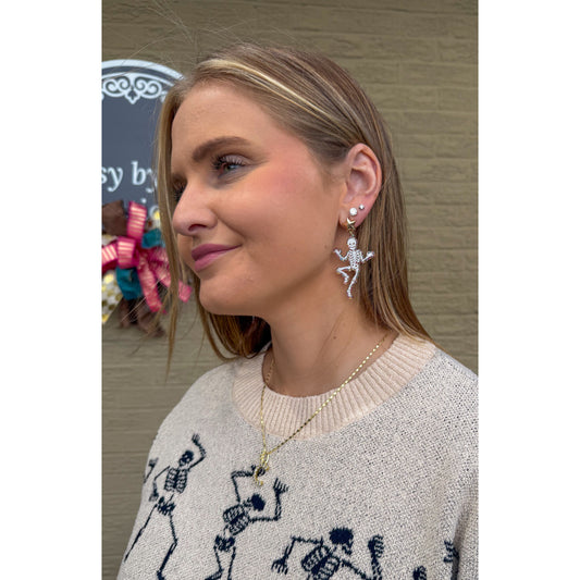 Glitter Mummy Earrings, Multi