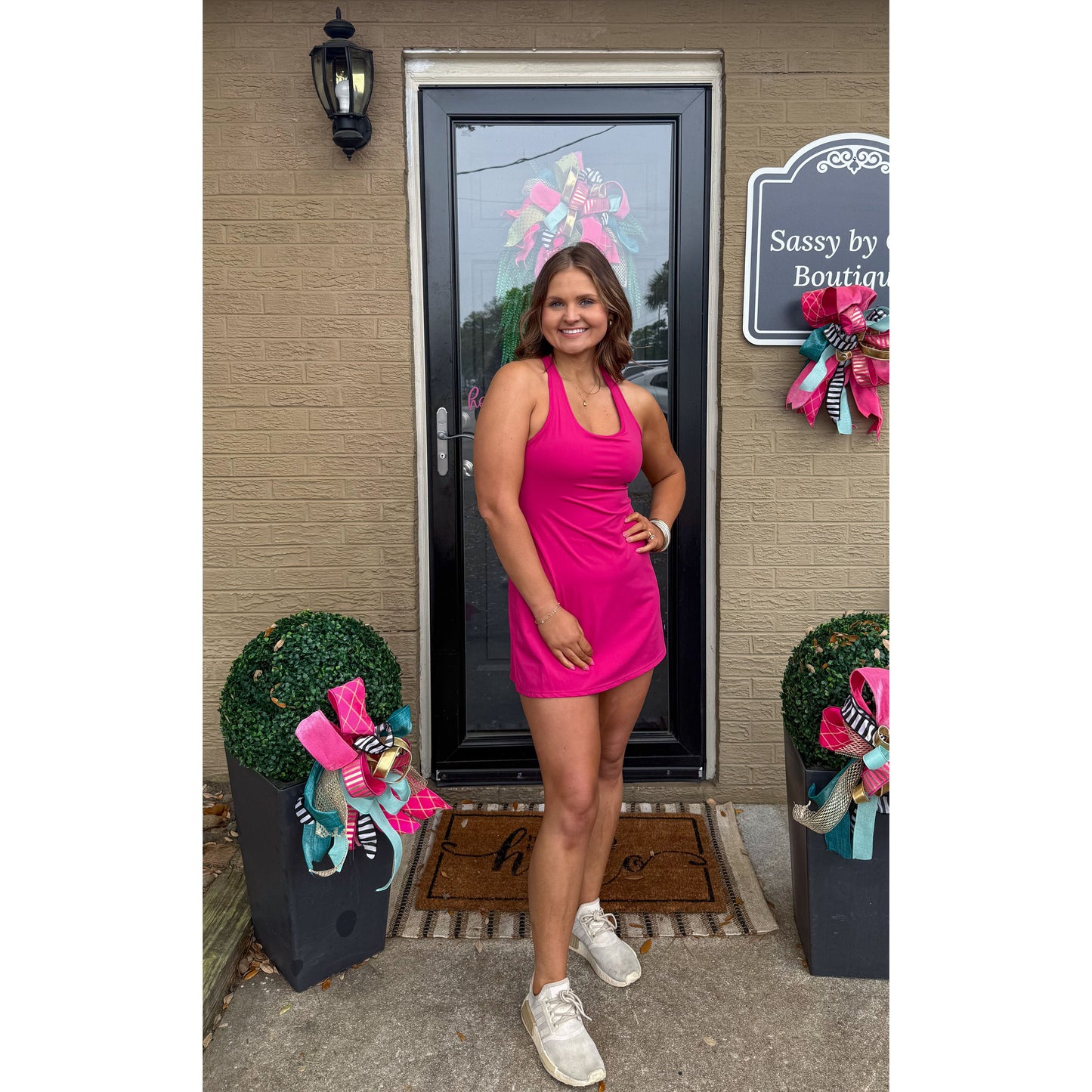 Oakley Athleisure Dress, Plum Pink