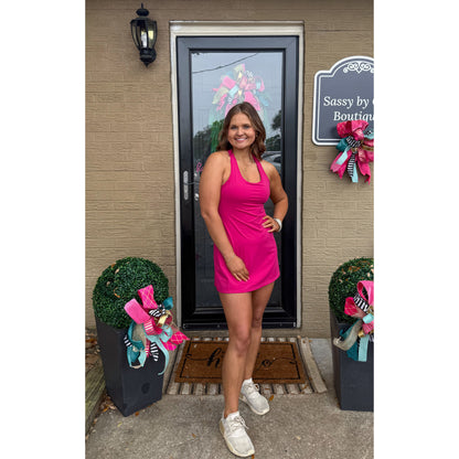 Oakley Athleisure Dress, Plum Pink
