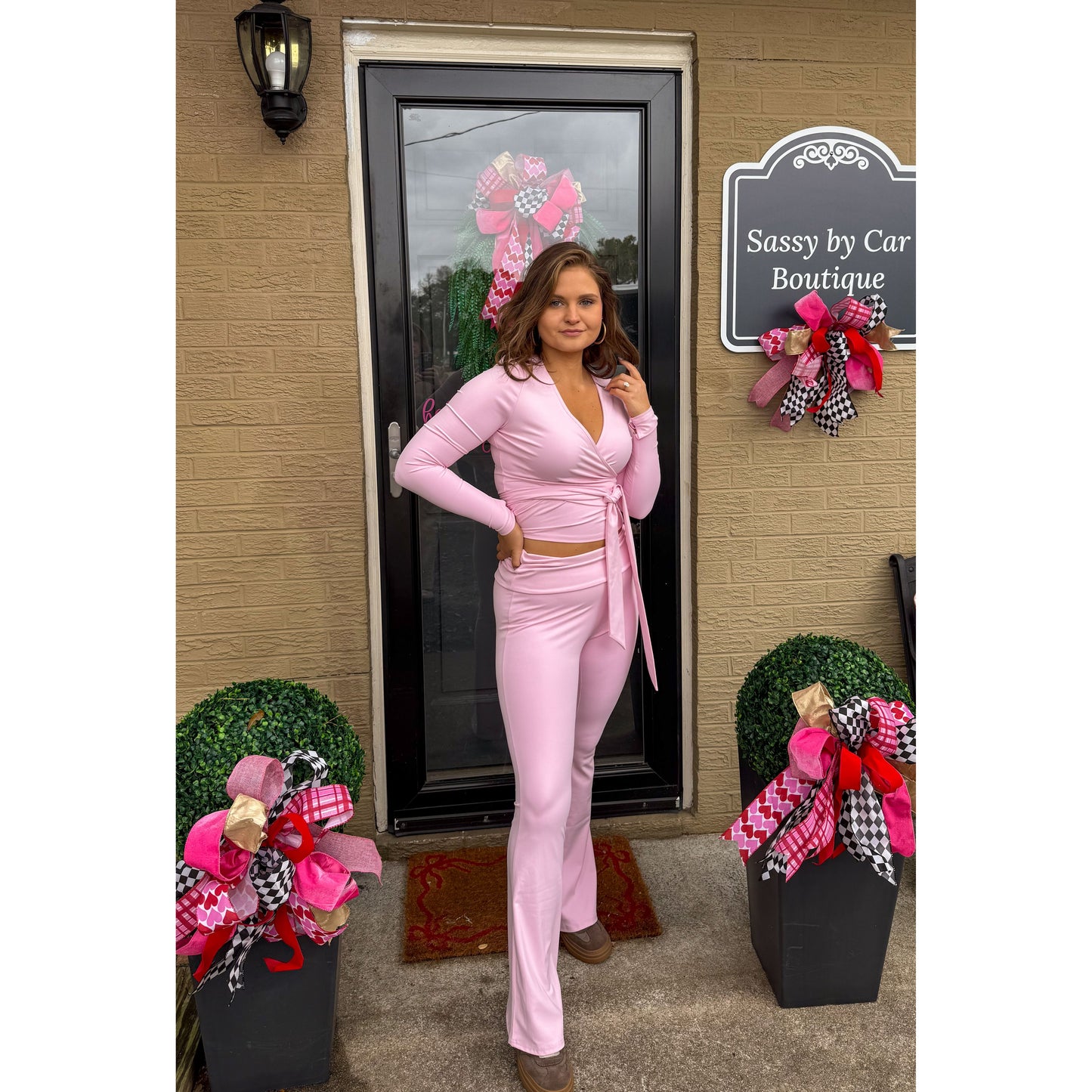 Cameron Detail Set, Baby Pink