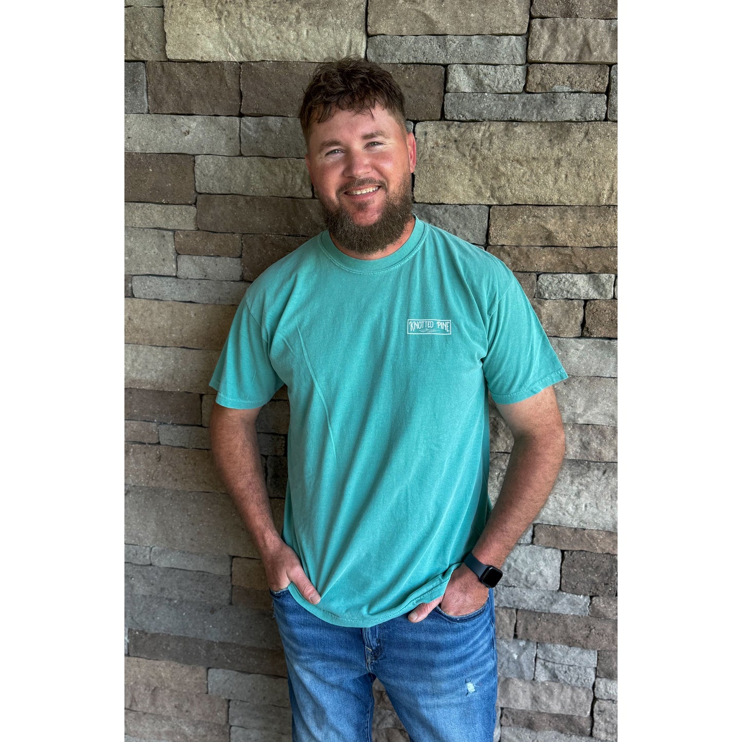 Mens Turkey T-Shirt, Teal