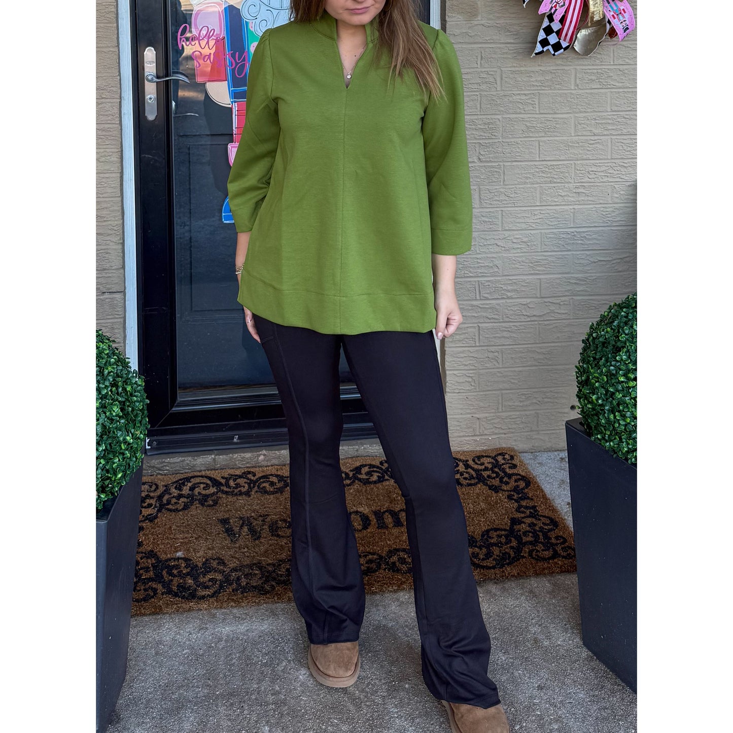 Sarah Top, Olive Green