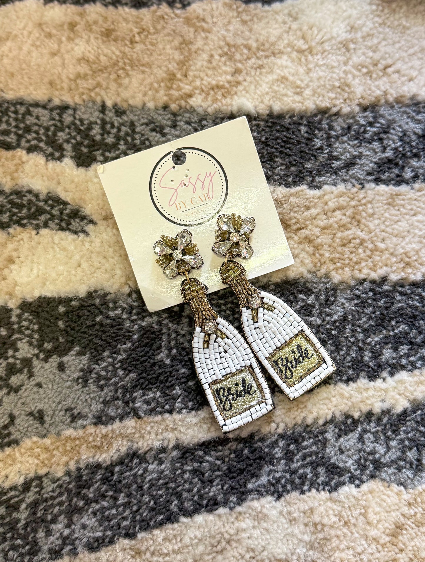 Bride Beaded Earrings